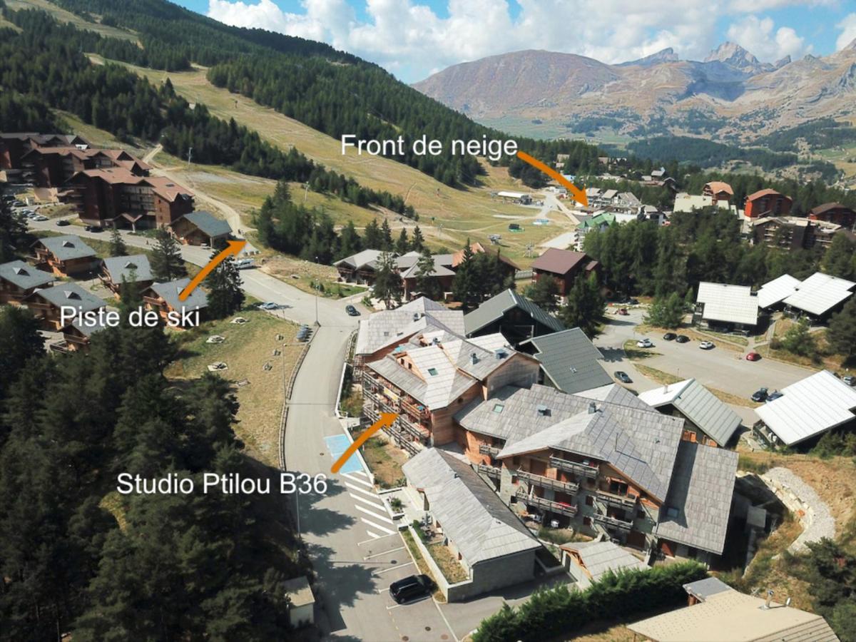 Studio Ptilou B36 2/4 Pers. Avec Vue Saint-Étienne-en-Dévoluy Esterno foto